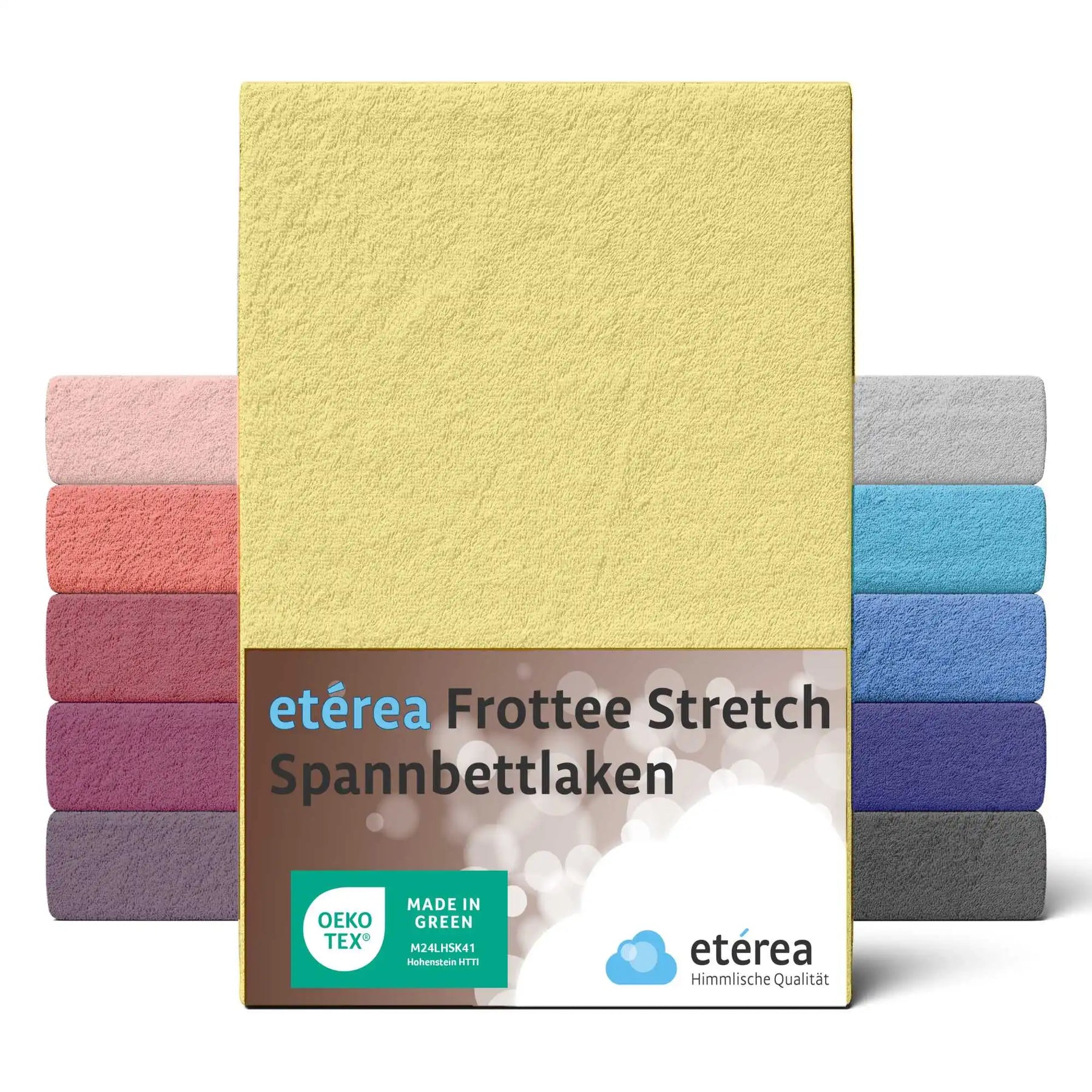 etérea Frottee Spannbettlaken - 90x200 - 200x220 cm
