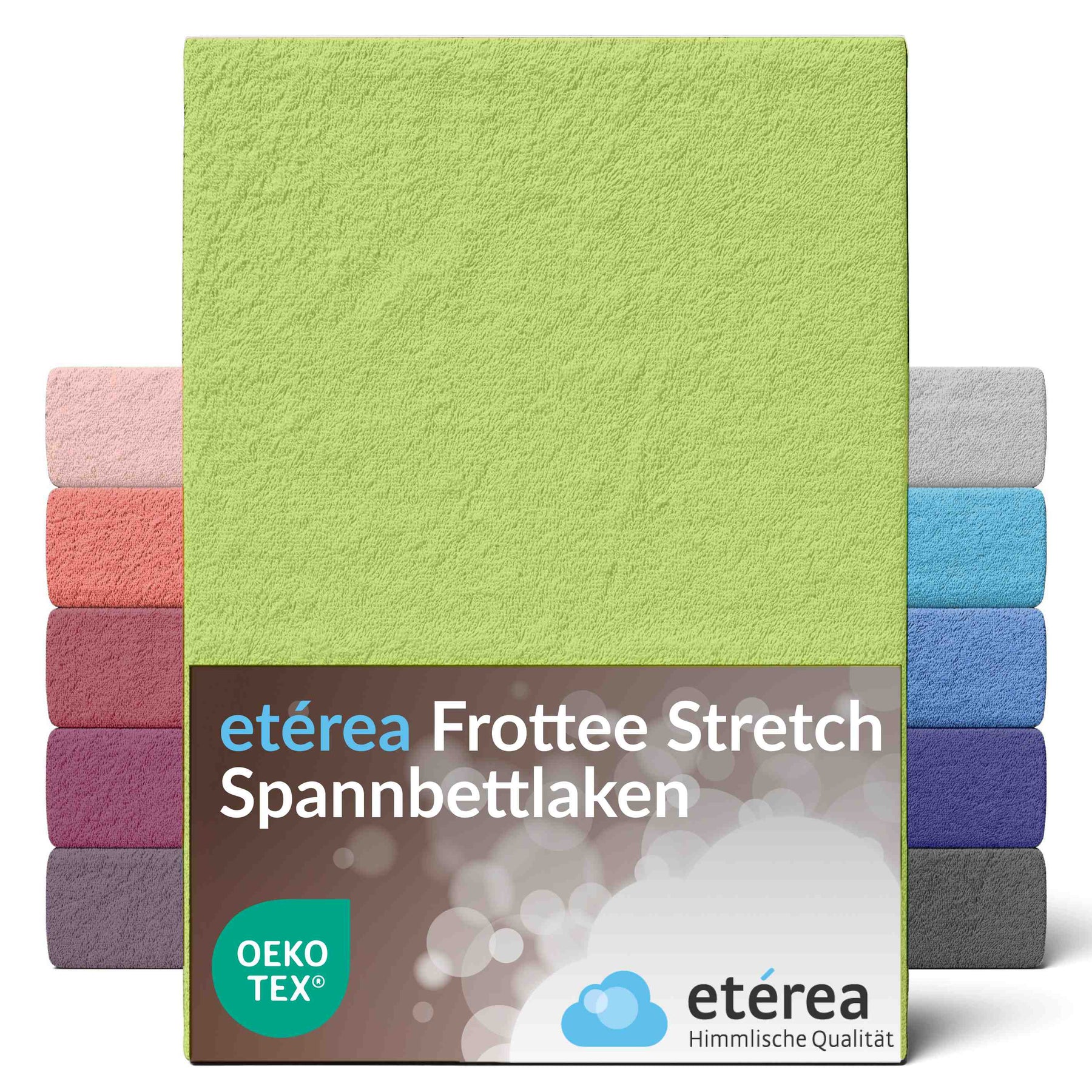 etérea Frottee Spannbettlaken - 90x200 - 200x220 cm