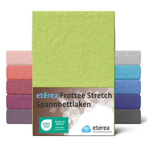 etérea Frottee Spannbettlaken - 90x200 - 200x220 cm