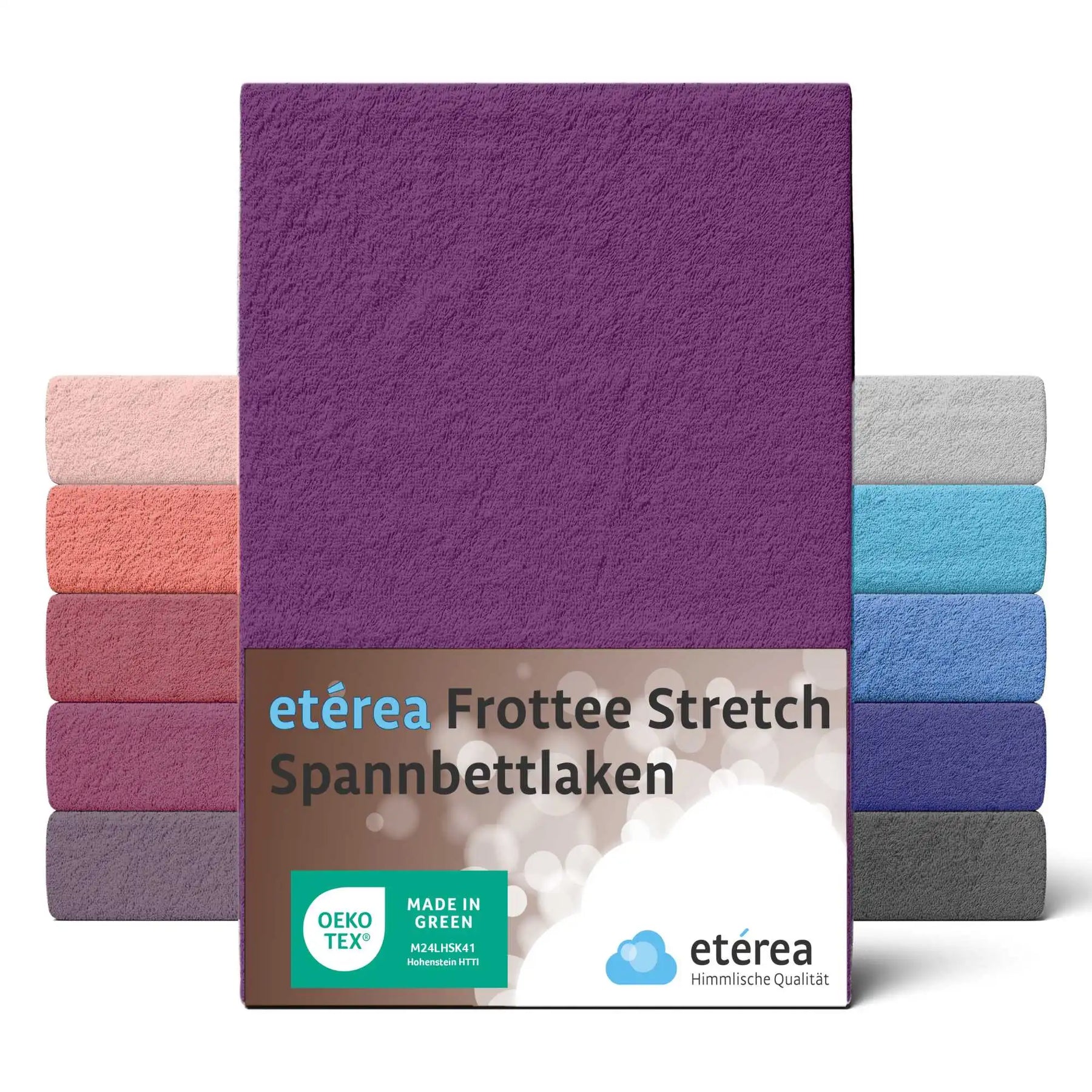 etérea Frottee Spannbettlaken - 90x200 - 200x220 cm