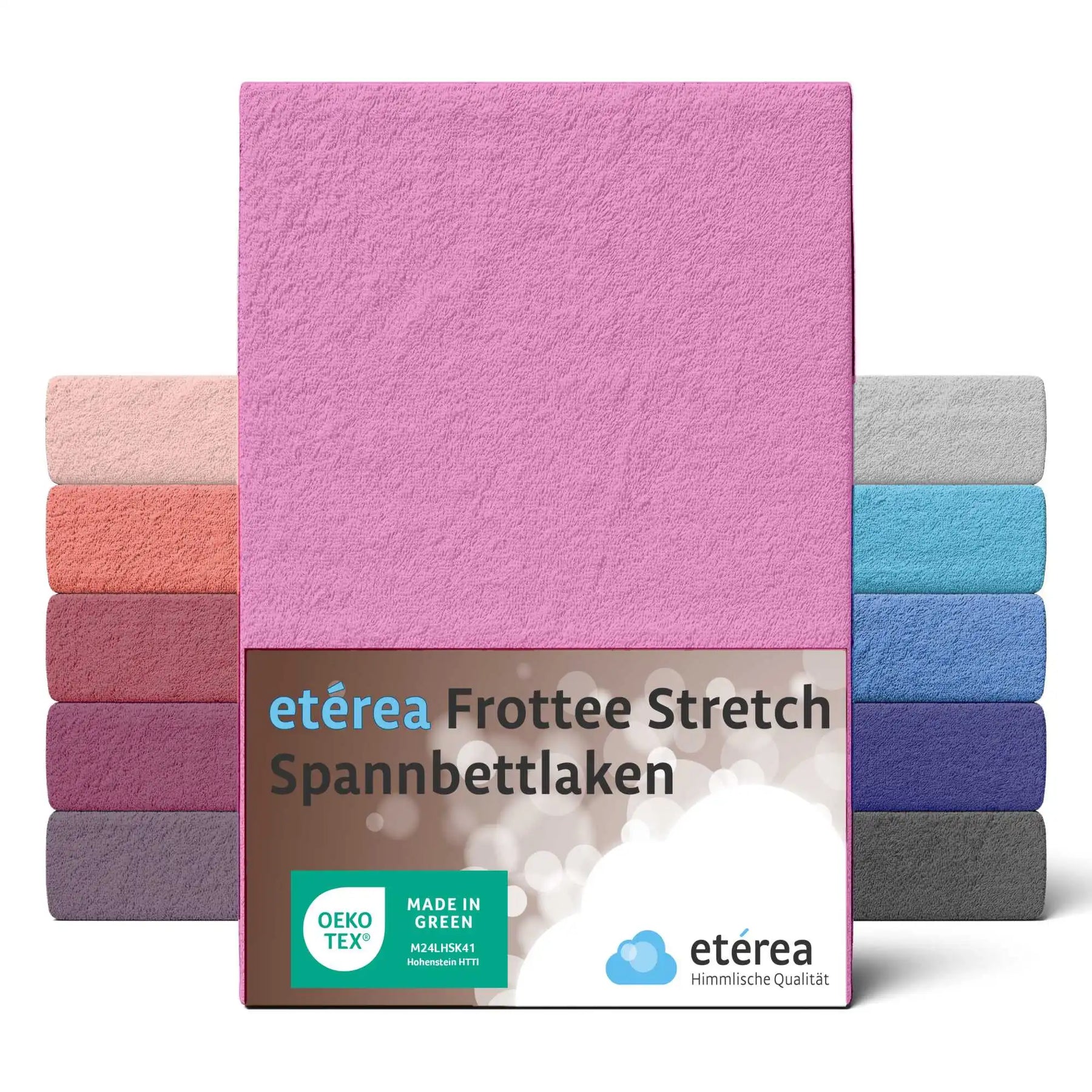 etérea Frottee Spannbettlaken - 90x200 - 200x220 cm