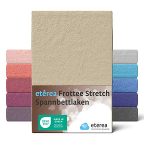 etérea Frottee Spannbettlaken - 90x200 - 200x220 cm
