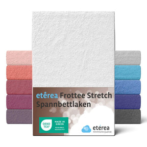 etérea Frottee Spannbettlaken - 90x200 - 200x220 cm