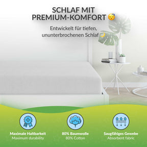 etérea Frottee Spannbettlaken - 90x200 - 200x220 cm