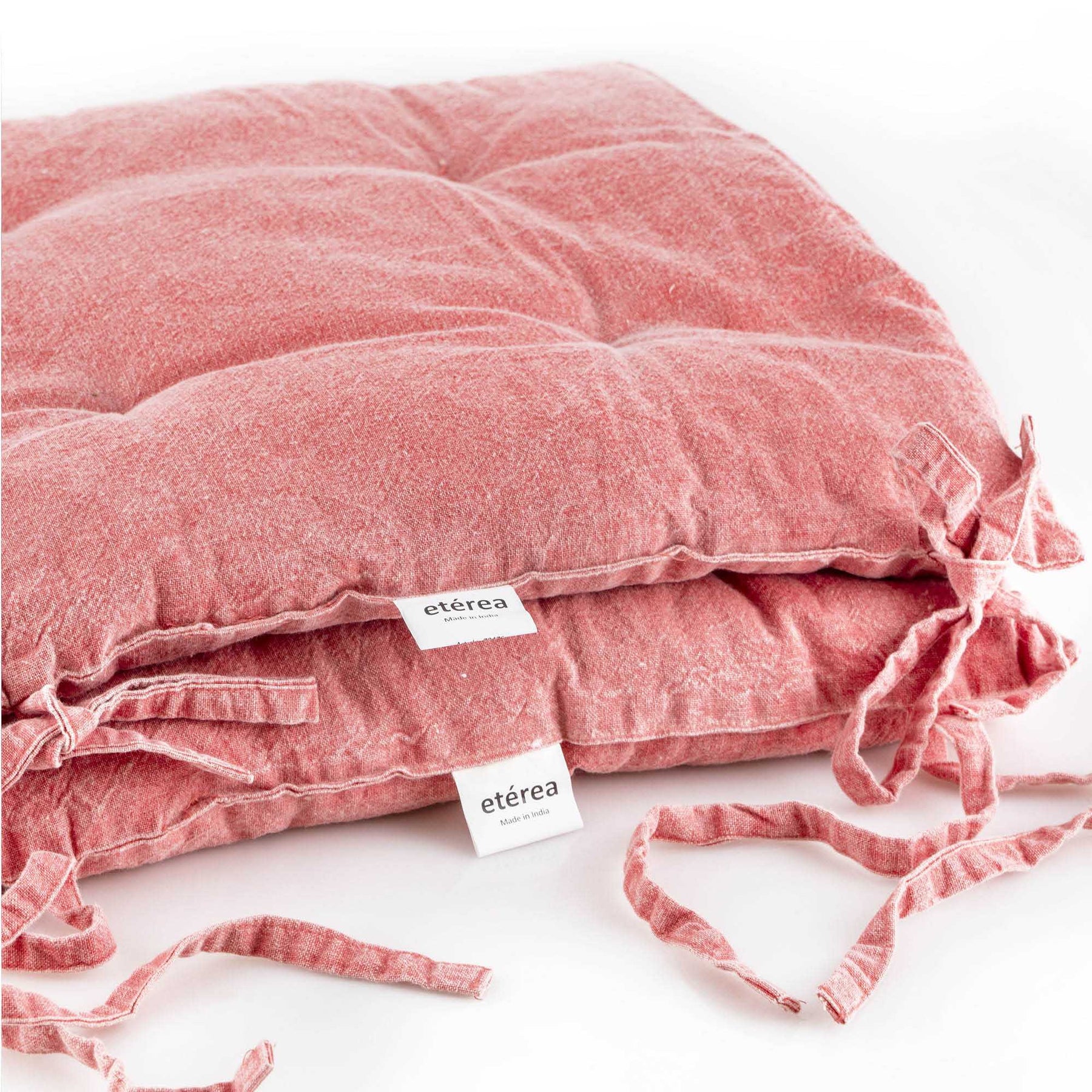 etérea Stuhlkissen Sitzkisten Denim-Optik Hilda 40x40 cm