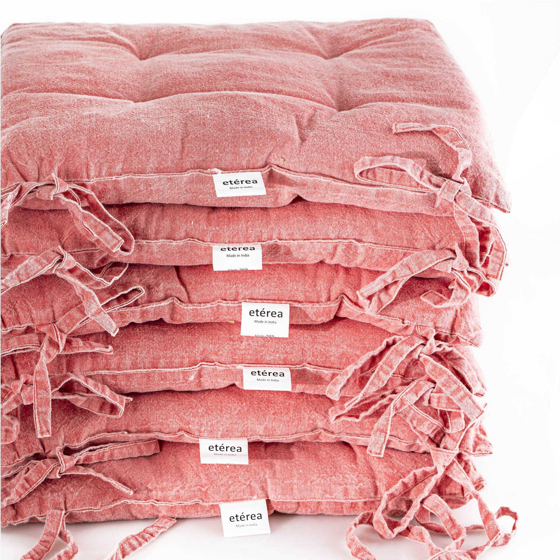 etérea Stuhlkissen Sitzkisten Denim-Optik Hilda 40x40 cm