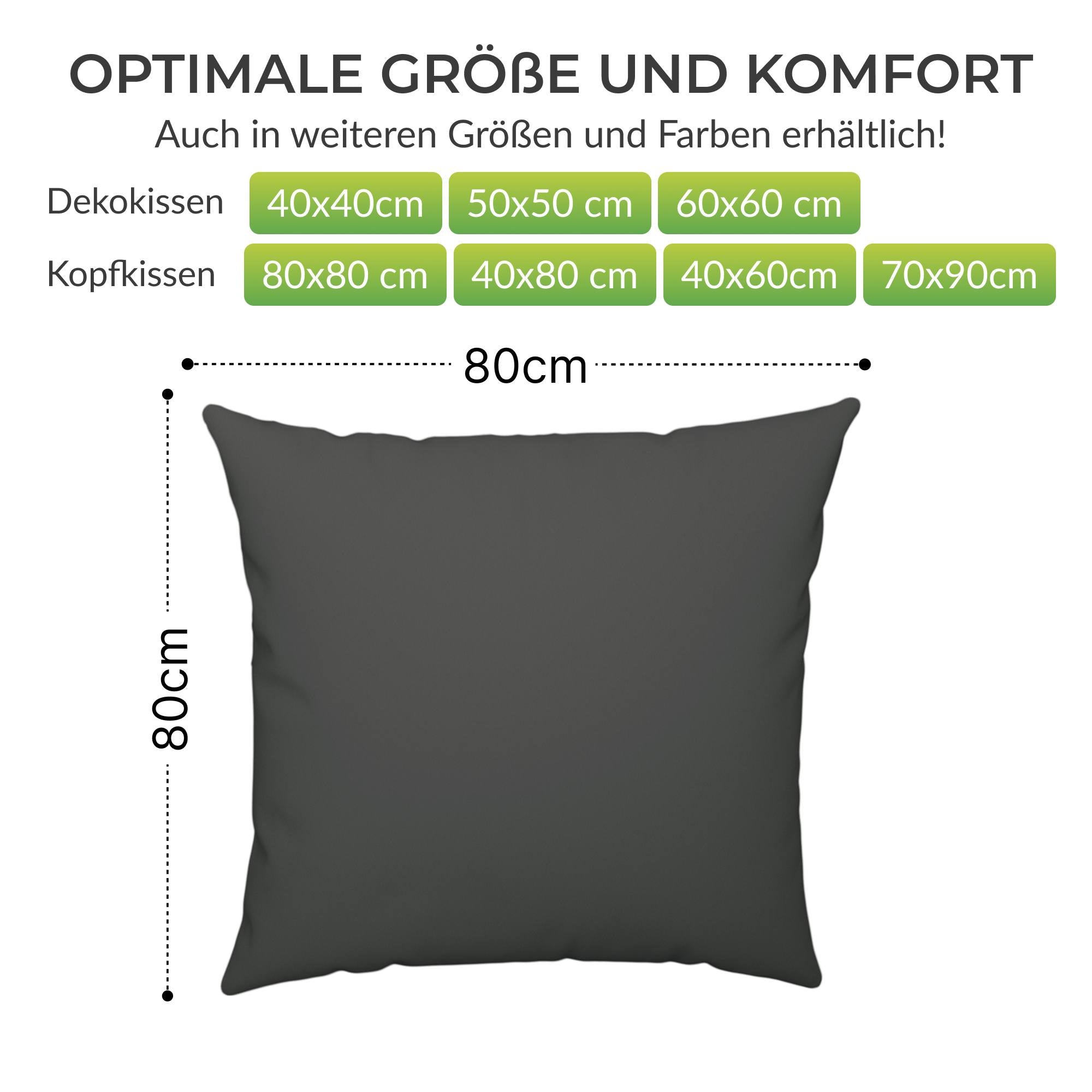 etérea Premium Jersey Kissenbezug – weich, langlebig & bügelfrei
