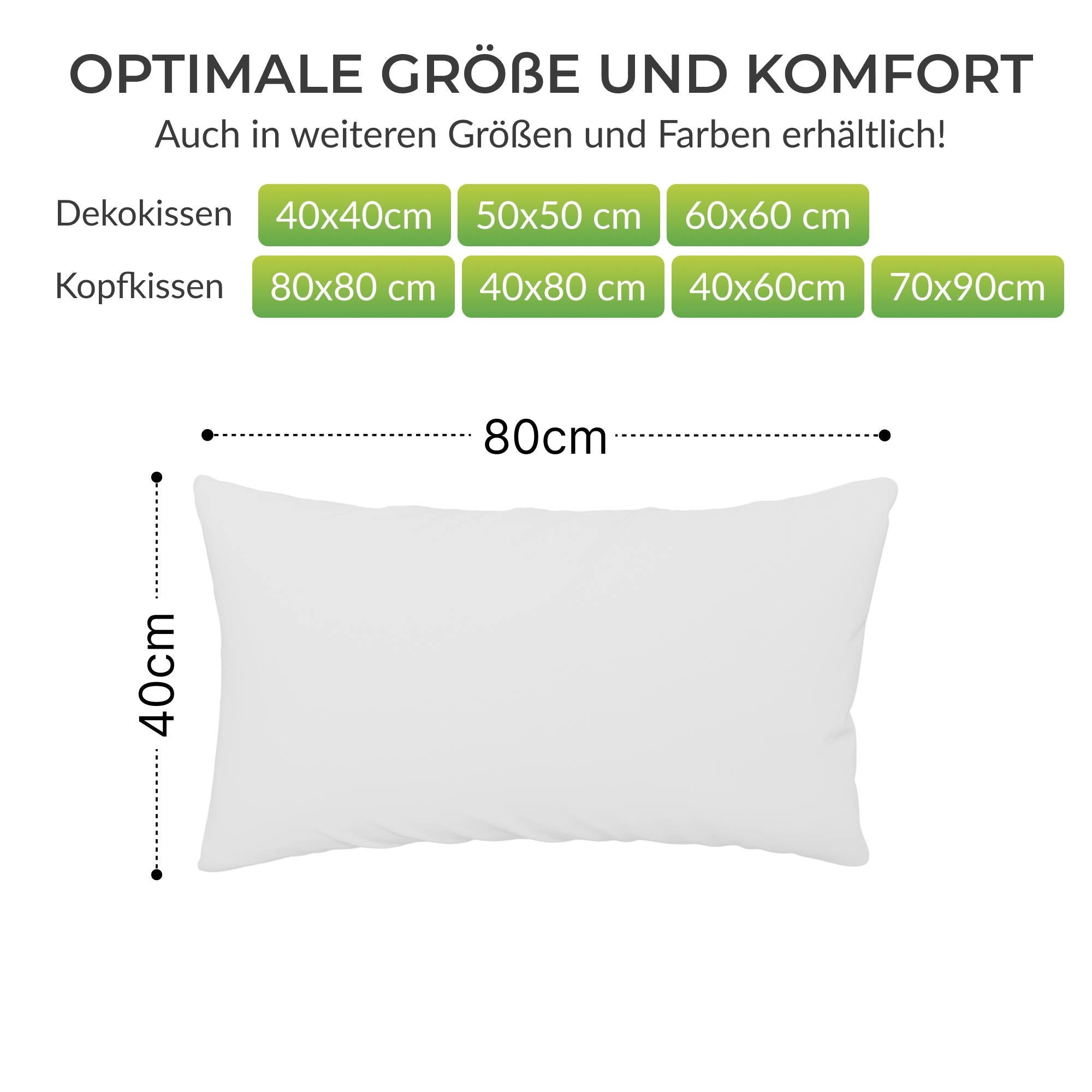 etérea Premium Jersey Kissenbezug – weich, langlebig & bügelfrei