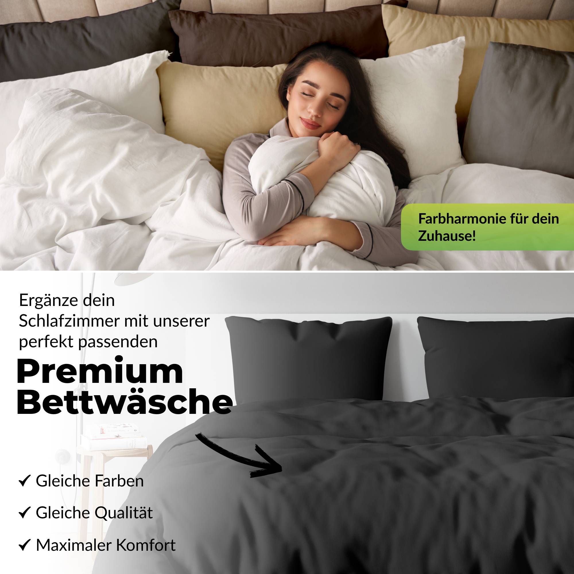 etérea Premium Jersey Kissenbezug – weich, langlebig & bügelfrei - Bild 6