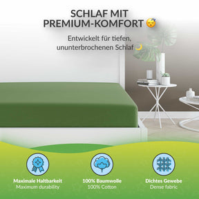 etérea Comfort Jersey Kinder Spannbettlaken Doppelpack