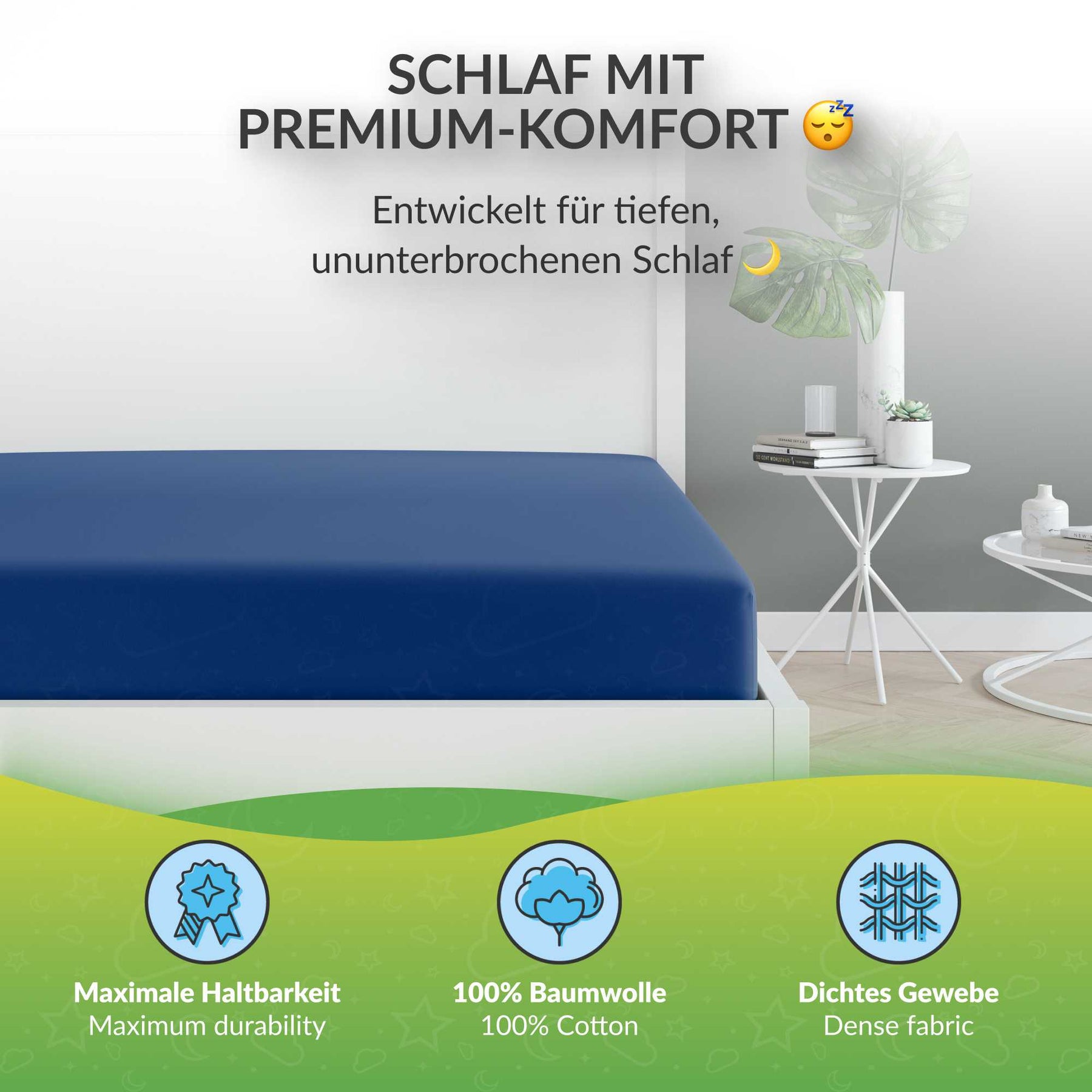 etérea Comfort Jersey Kinder Spannbettlaken Doppelpack