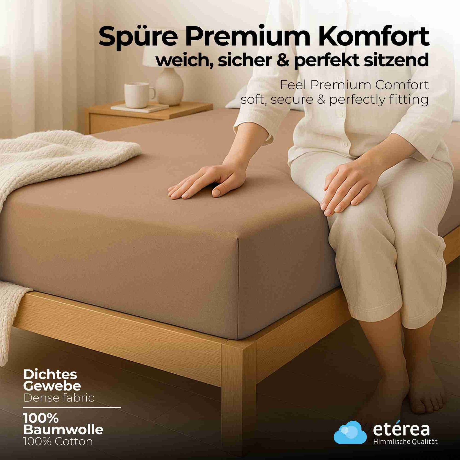 etérea Comfort Jersey Spannbettlaken