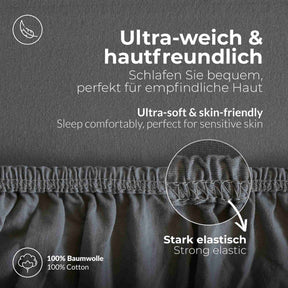 etérea Comfort Jersey Topper Spannbettlaken