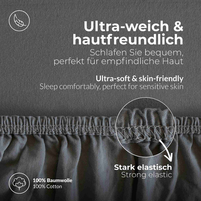 etérea Comfort Jersey Topper Spannbettlaken #farbe_