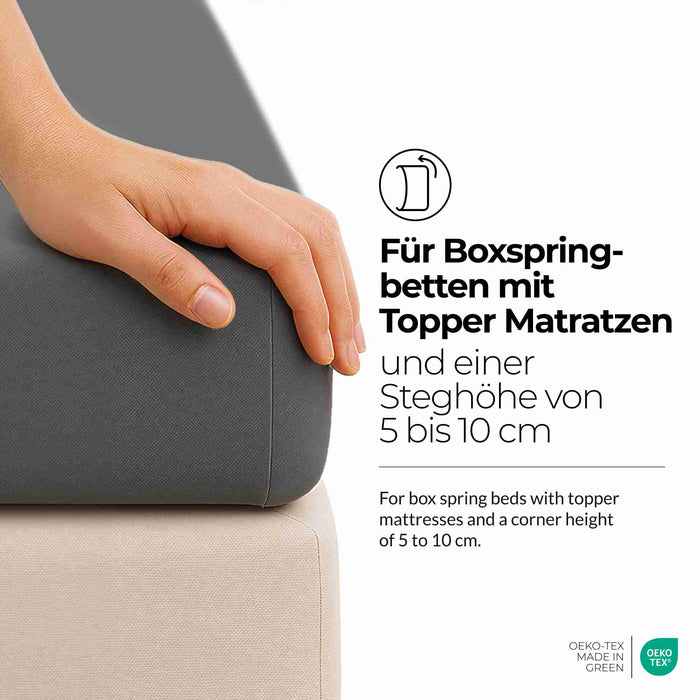 etérea Comfort Jersey Topper Spannbettlaken #farbe_