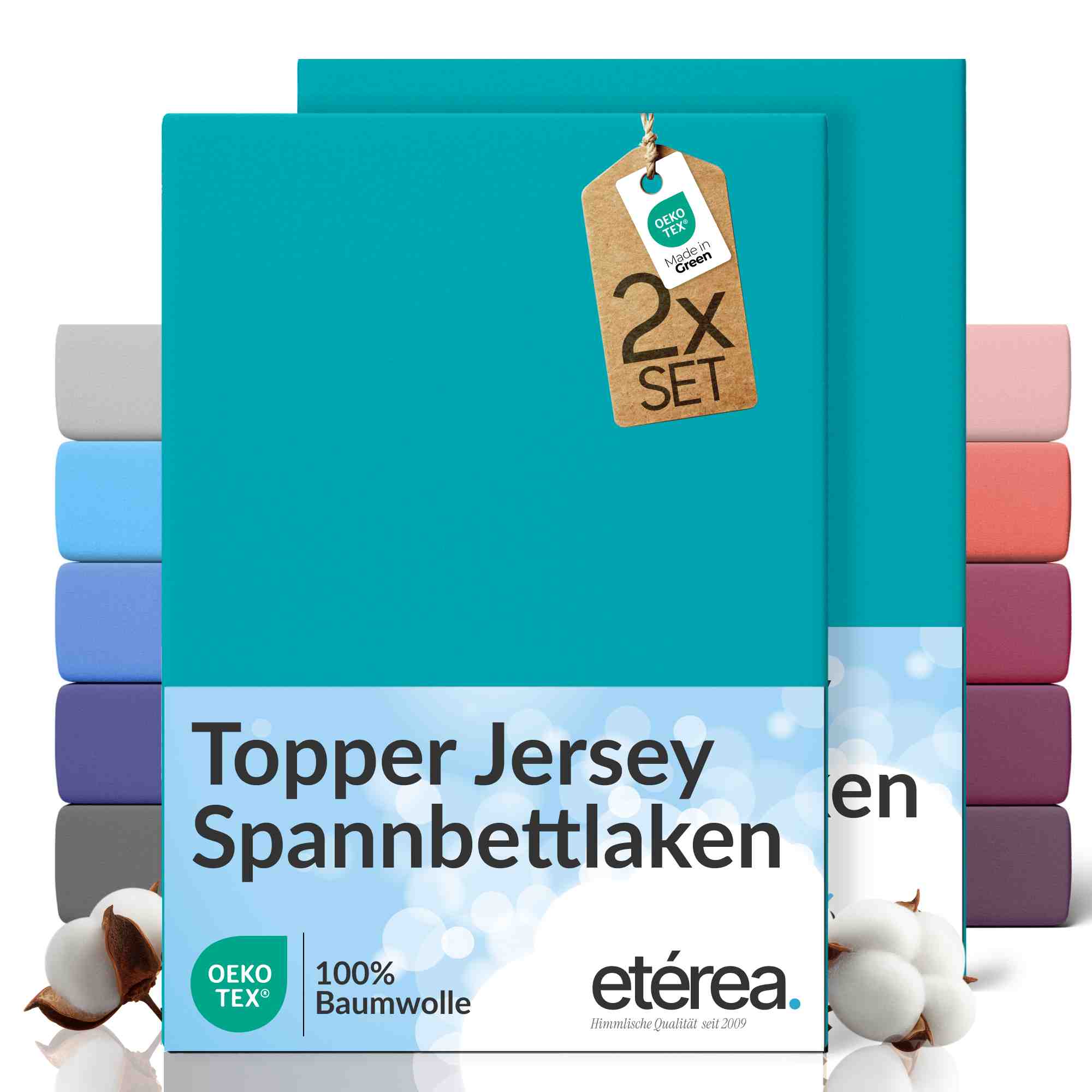 etérea 2er Set Comfort Jersey #farbe_ocean