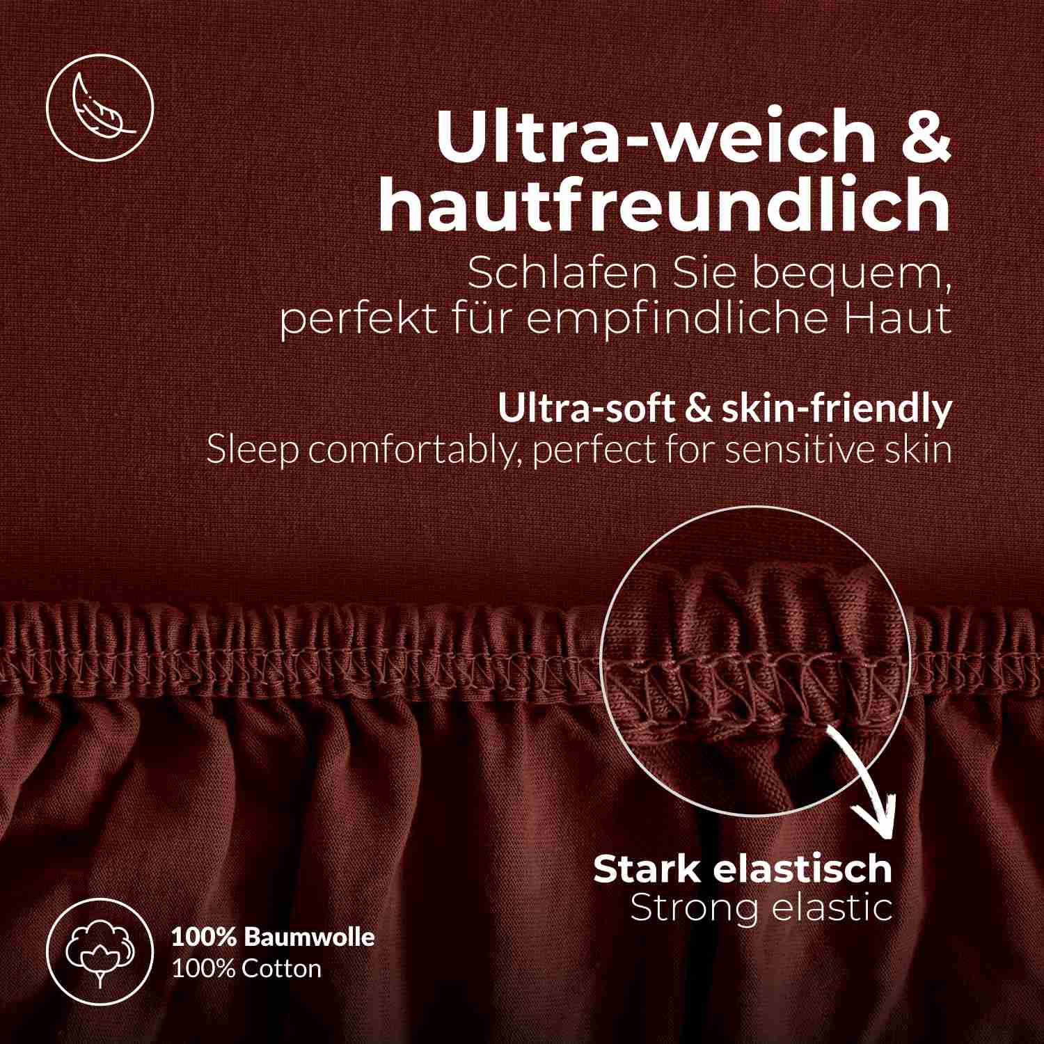 etérea Comfort Jersey Topper Spannbettlaken