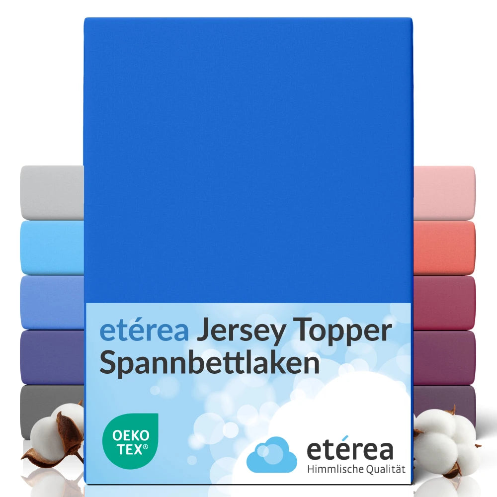 etérea Comfort Jersey Topper Spannbettlaken - 200x220 cm