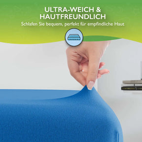 etérea Comfort Jersey Topper Spannbettlaken - 90x200 - 200x200 cm
