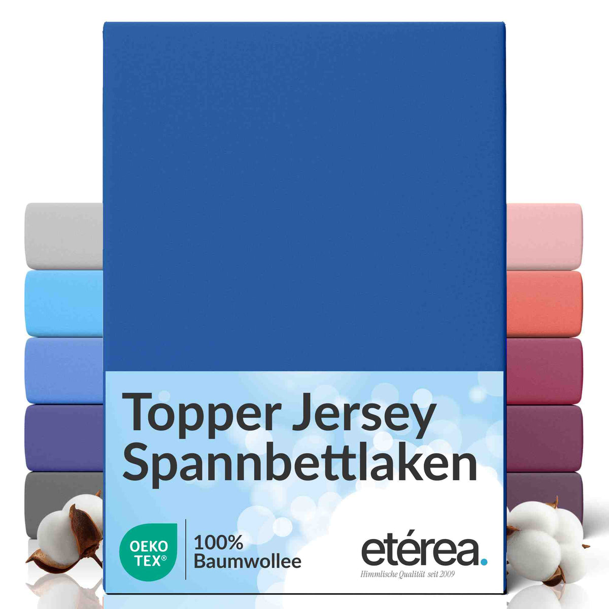 etérea Comfort Jersey Topper #farbe_blau