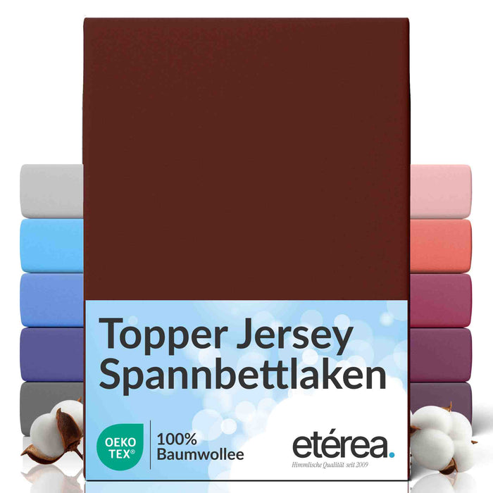 etérea Comfort Jersey Topper #farbe_bordeaux
