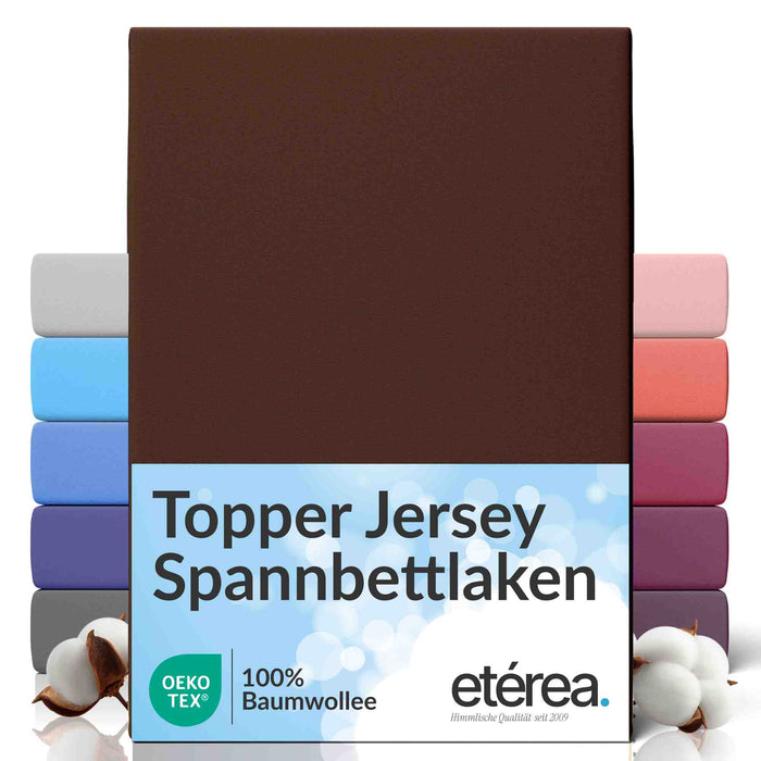 etérea Comfort Jersey Topper #farbe_braun