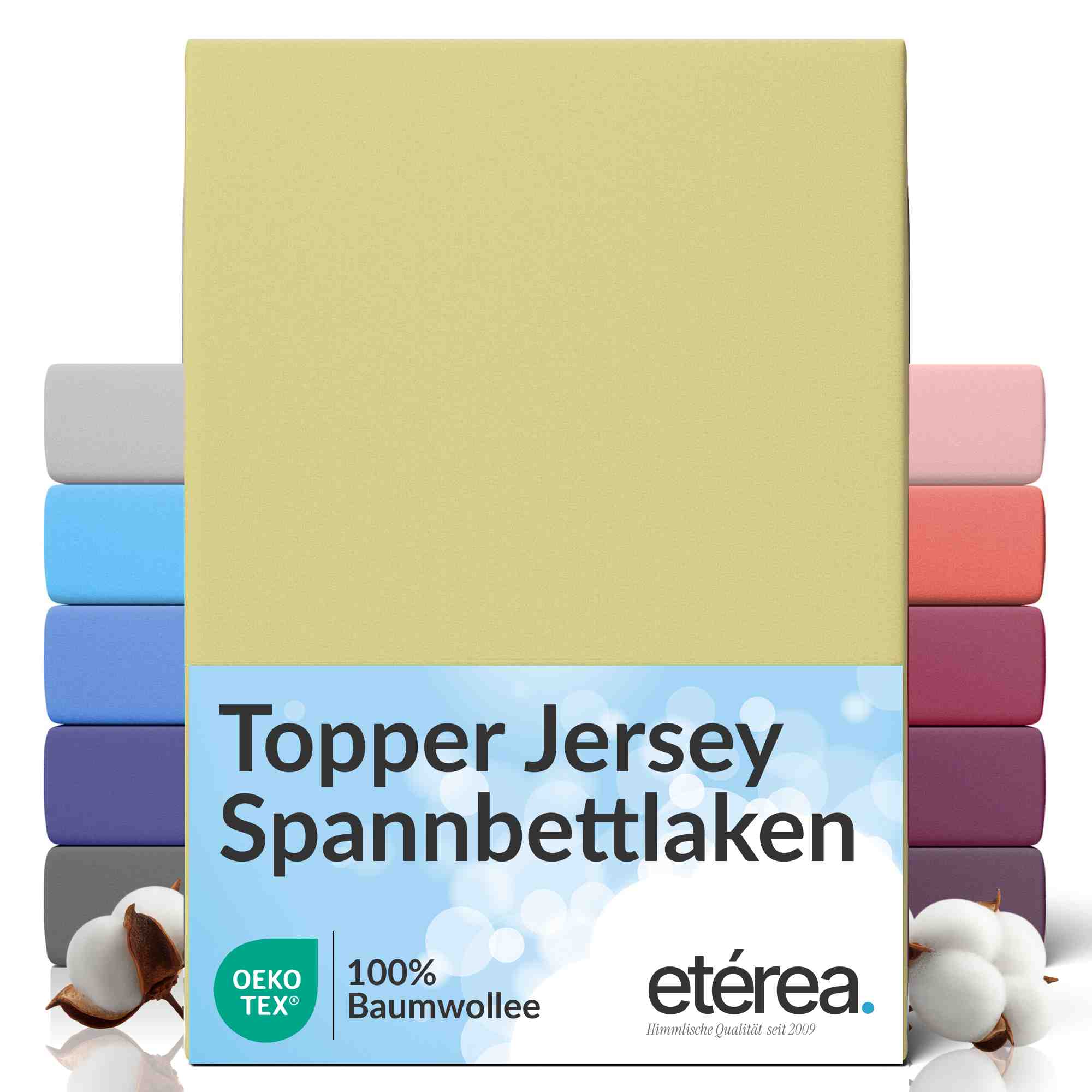 etérea Comfort Jersey Topper Spannbettlaken