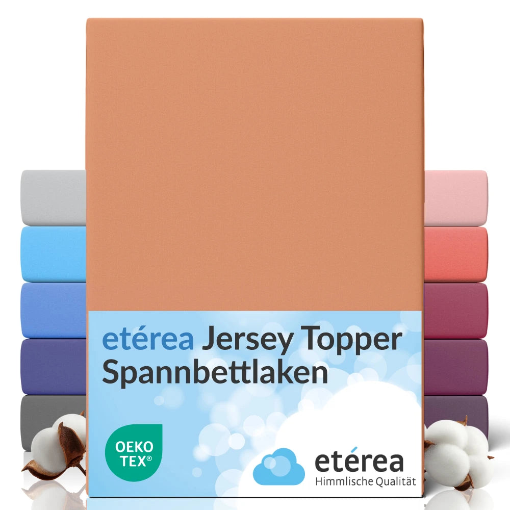 etérea Comfort Jersey Topper Spannbettlaken - 200x220 cm