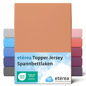 etérea Comfort Jersey Topper Spannbettlaken - 90x200 - 200x200 cm