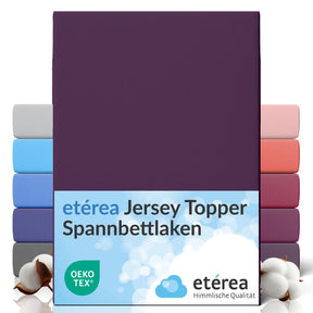 etérea Comfort Jersey Topper Spannbettlaken - 200x220 cm