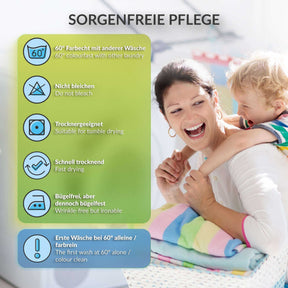 etérea 2 Stück Comfort Jersey Topper Spannbettlaken