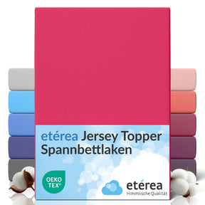 etérea Comfort Jersey Topper Spannbettlaken - 200x220 cm