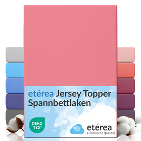 etérea Comfort Jersey Topper Spannbettlaken - 200x220 cm