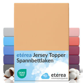 etérea Comfort Jersey Topper Spannbettlaken - 200x220 cm