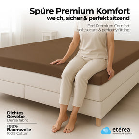 etérea Comfort Jersey Topper Spannbettlaken - 200x220 cm