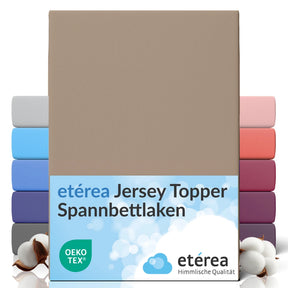 etérea Comfort Jersey Topper Spannbettlaken - 200x220 cm
