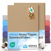 etérea 2er Set Comfort Jersey #farbe_taupe