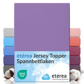 etérea Comfort Jersey Topper Spannbettlaken - 200x220 cm