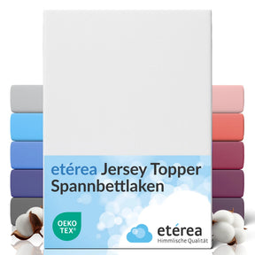 etérea Comfort Jersey Topper Spannbettlaken - 200x220 cm