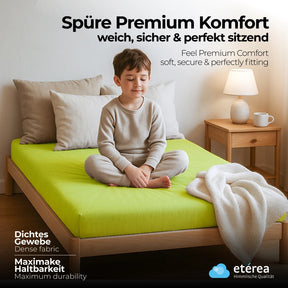 etérea Comfort Jersey Spannbettlaken 80x160 - 80x180 cm