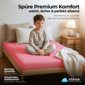 etérea Comfort Jersey Spannbettlaken 80x160 - 80x180 cm
