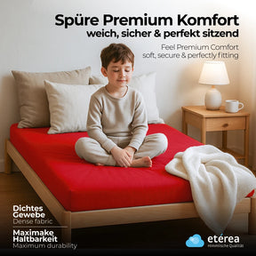 etérea Comfort Jersey Spannbettlaken 80x160 - 80x180 cm