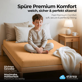 etérea Comfort Jersey Spannbettlaken 80x160 - 80x180 cm