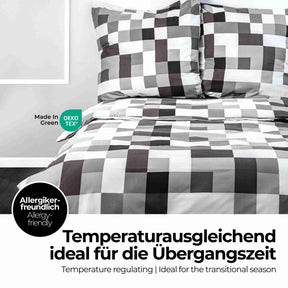 etérea Microfaser Bettwäsche Chars Karos
