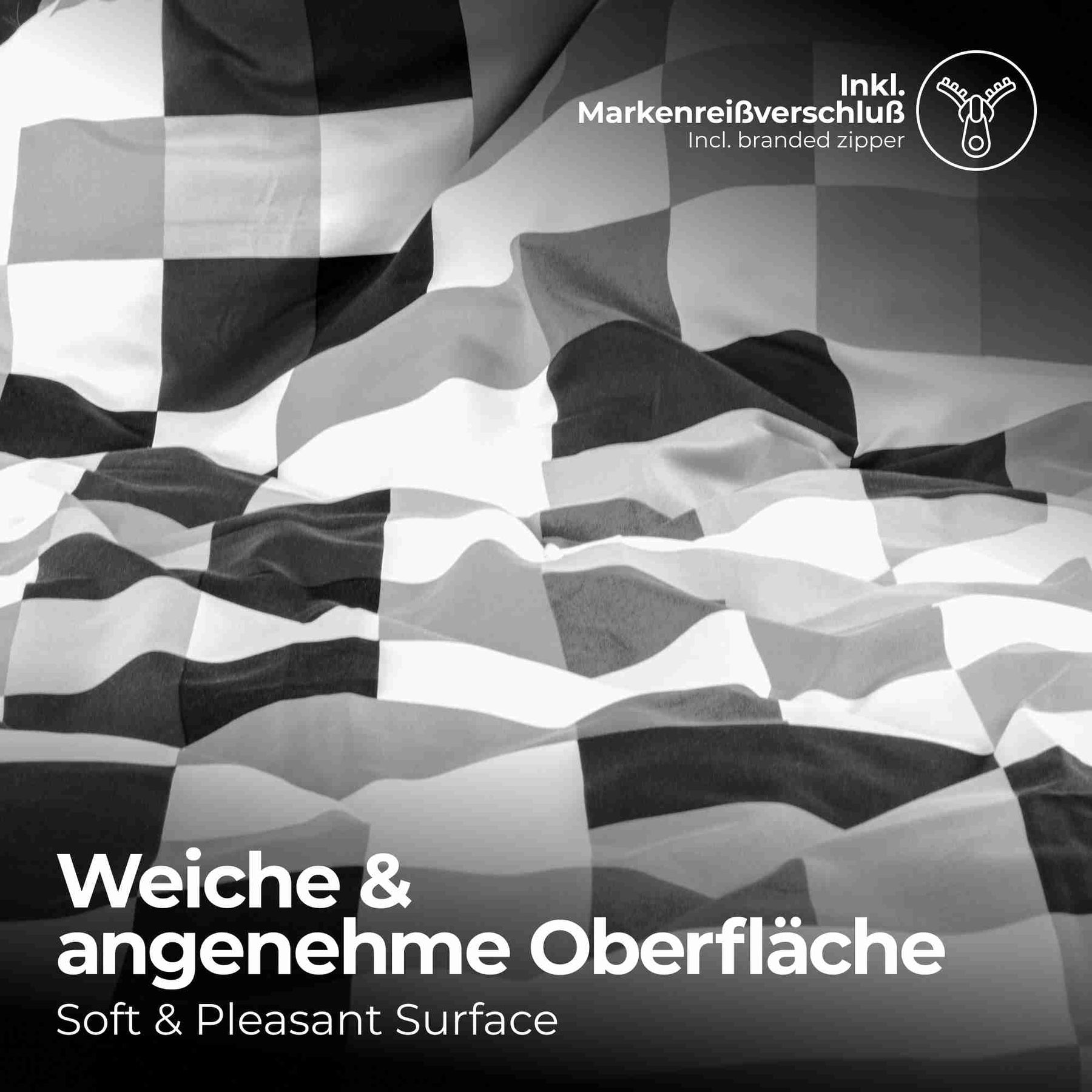 etérea Microfaser Bettwäsche Chars Karos