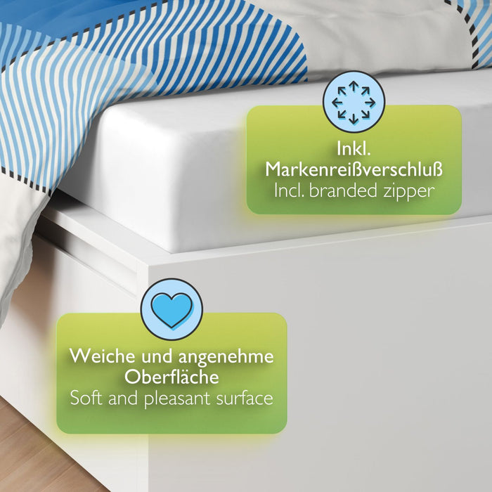 etérea Microfaser Bettwäsche Lola Kariert - Bild 5