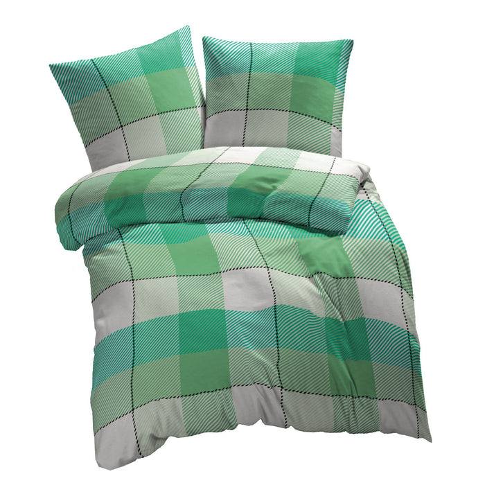 etérea Microfaser Bettwäsche #farbe_135x200-cm-+-80x80-cm