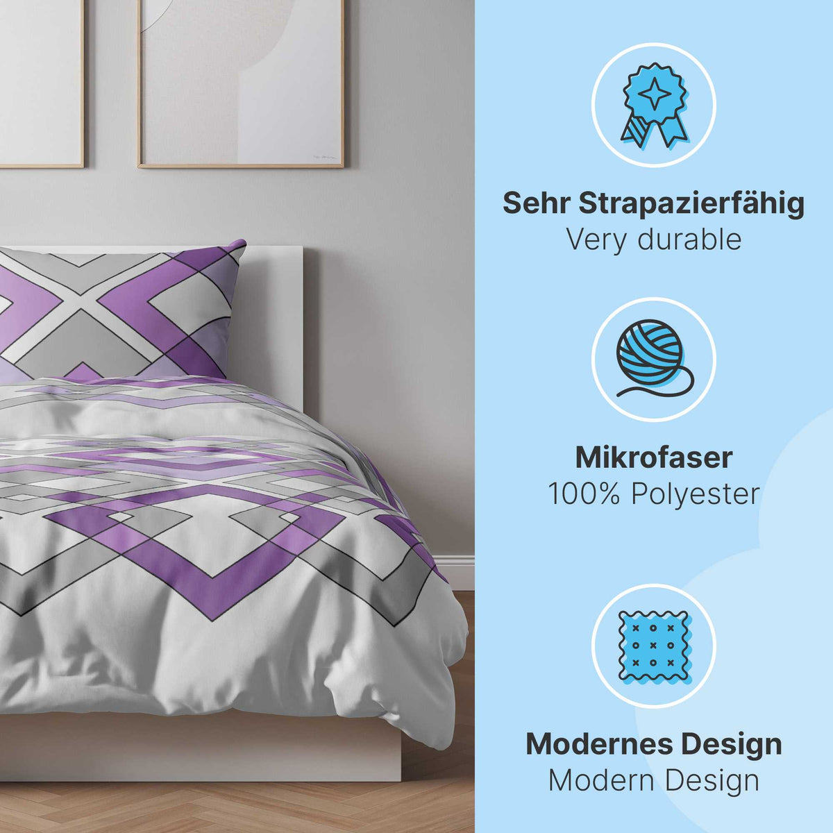 etérea Microfaser Bettwäsche #farbe_