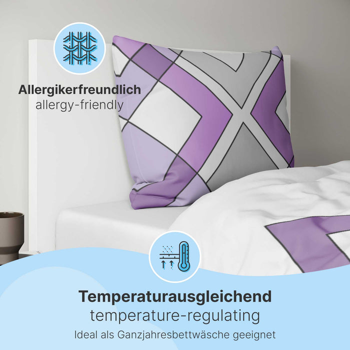 etérea Microfaser Bettwäsche Mino Orange und #farbe_
