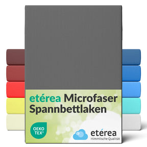 etérea Microfaser Kinder Spannbettlaken - 60x120 - 70x140 cm